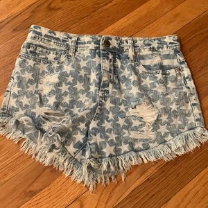 Mossimo Star high waisted Jean Shorts size 4